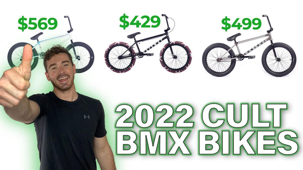 'Video thumbnail for 2022 CULT BMX BIKES (ALL 4 REVIEWED IN DEPTH)'