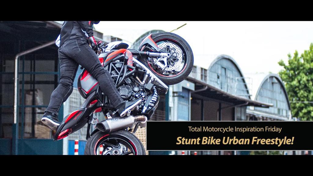 'Video thumbnail for Inspiration Friday: Stunt Bike Urban Freestyle'