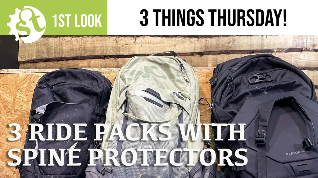 'Video thumbnail for Three Ride Packs - A First Look'