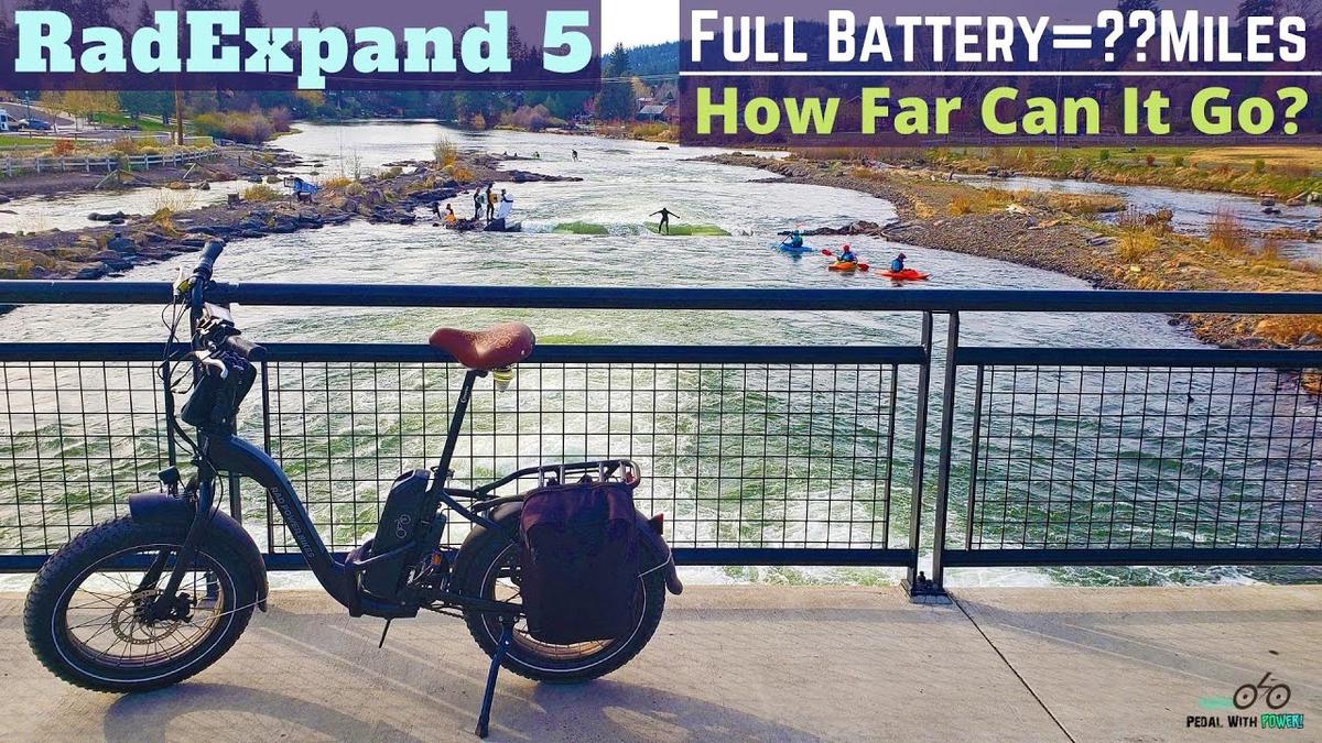 'Video thumbnail for Rad Expand 5 RANGE TEST - How Far on a SINGLE CHARGE?'