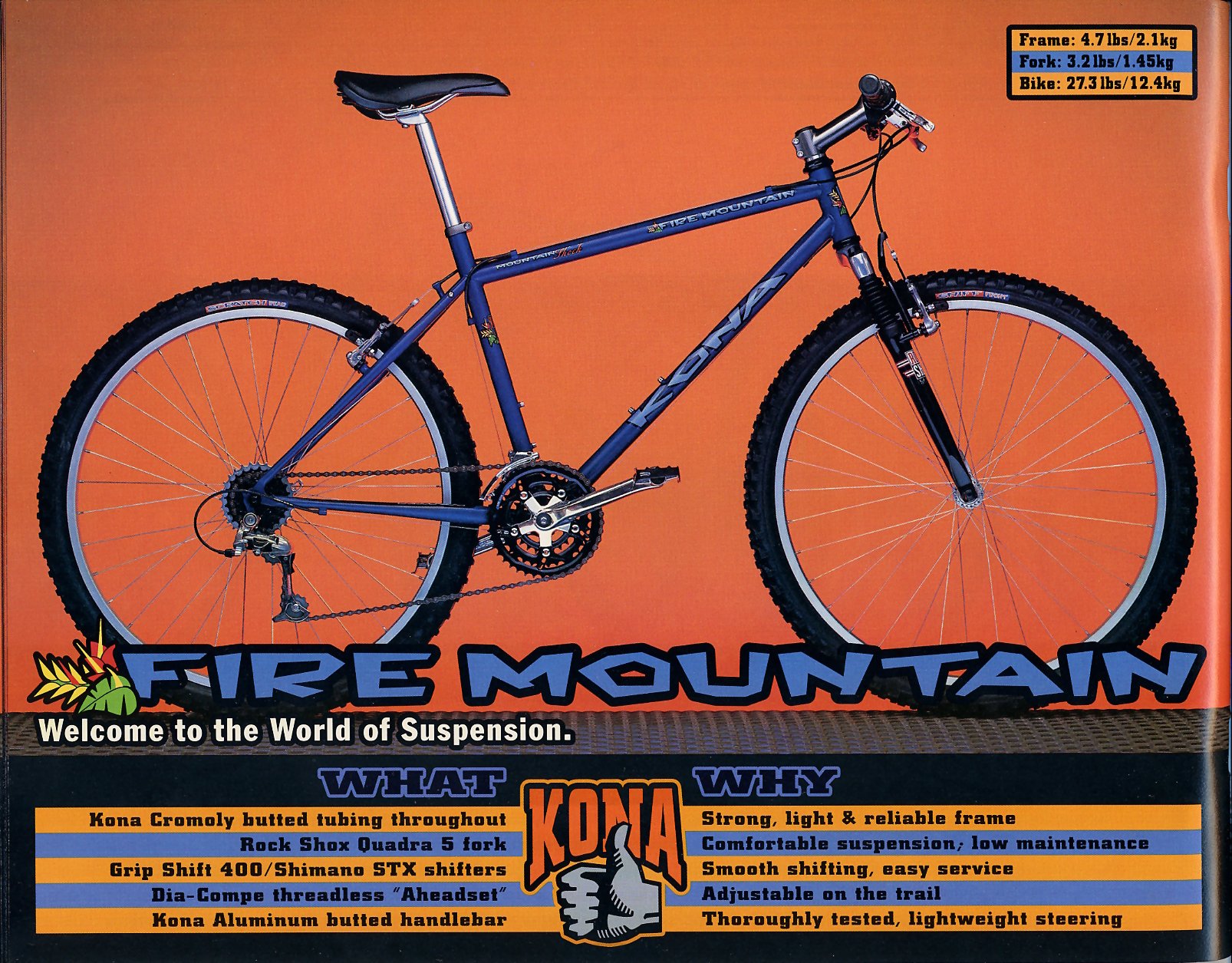 Kona fire hot sale mountain 1996