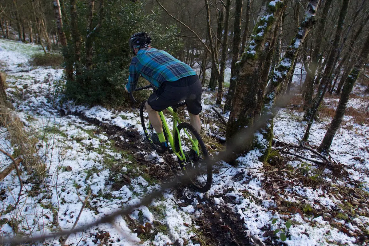 whyte gisburn gravel cyclocross adventure wil snow singletrack descend road