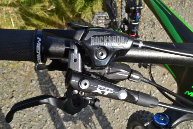 merida one twety 27.5 trail bike full suspension rockshox deore xt 2x11 remote lockout 120mm