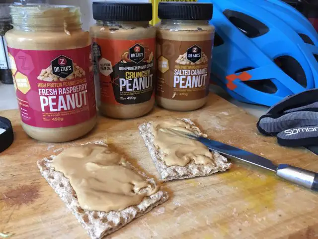 dr zaks recovery peanut butter sports nutrition protein smoothie drink cracker banana kitchen