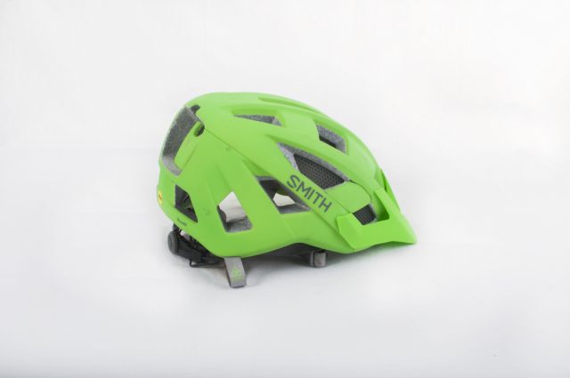 smith rover mips green helmet