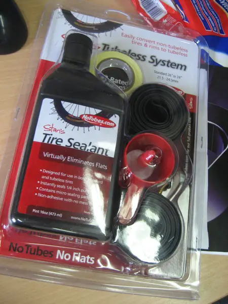 Stans No Tubes system - for our forthcoming "Five Ways To Makeover Your Bike" feature.