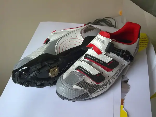 Benji's "Sunday Best" race shoes - Diadora X-Trail Carbons.