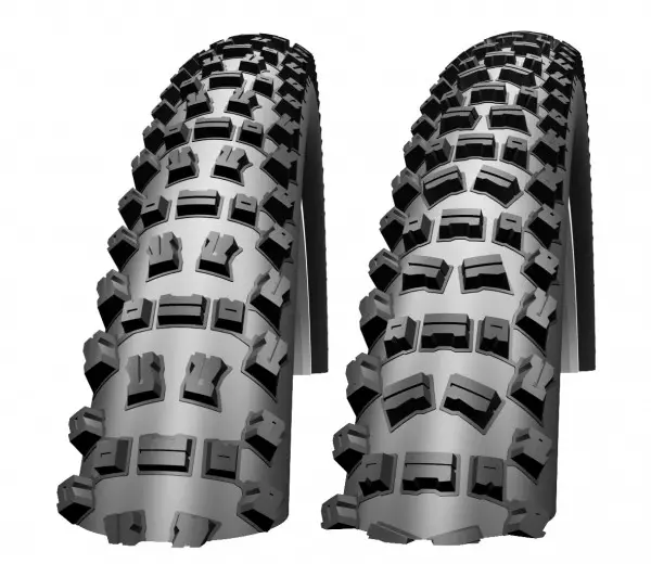 Schwalbe Fat Albert - front and rear.