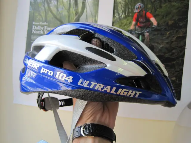 Limar's Pro 104 helmet - the "world's lightest helmet" apparently (180g).