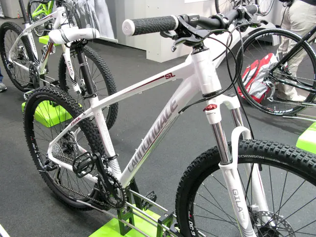 The Cannondale Rush XX in't woods