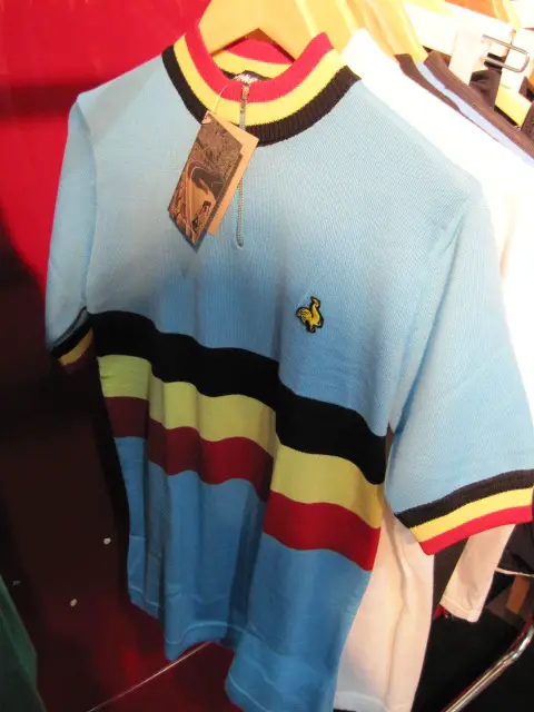 Ben got all excited when he saw this - he thought it was a Lyle & Scott cycle jersey. It isn't. It's from De Marchi.