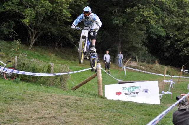 Matt Simmons at the Caersws Cup