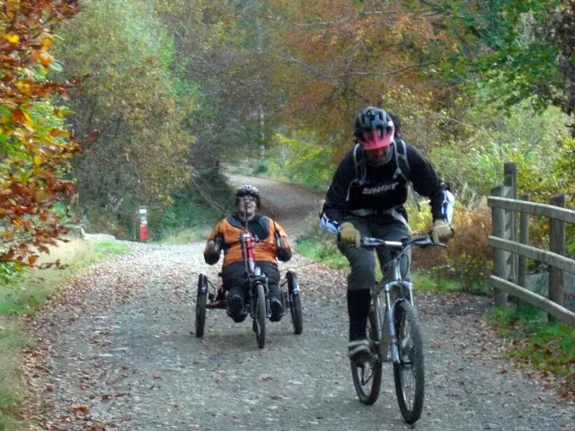 adaptive mountain biking at Coed Y Brenin (2)