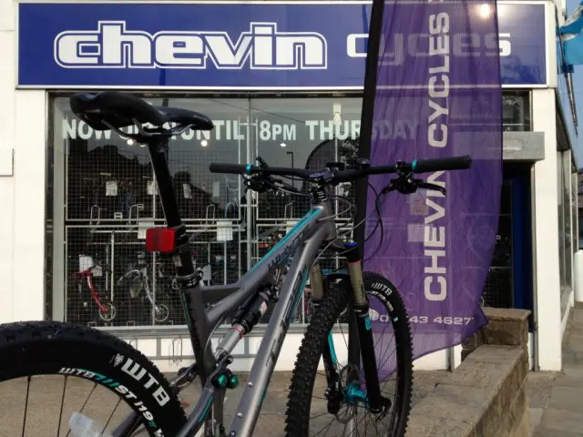 Chevin's hottest product - The Whyte T129. In store now.