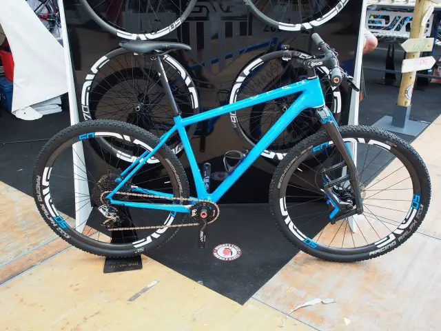 Open hardtail with Lauf fork