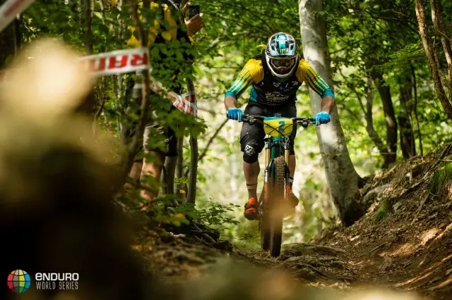 Jared Graves ripping stage Five - Finale. Photo Matt Wragg/EWS