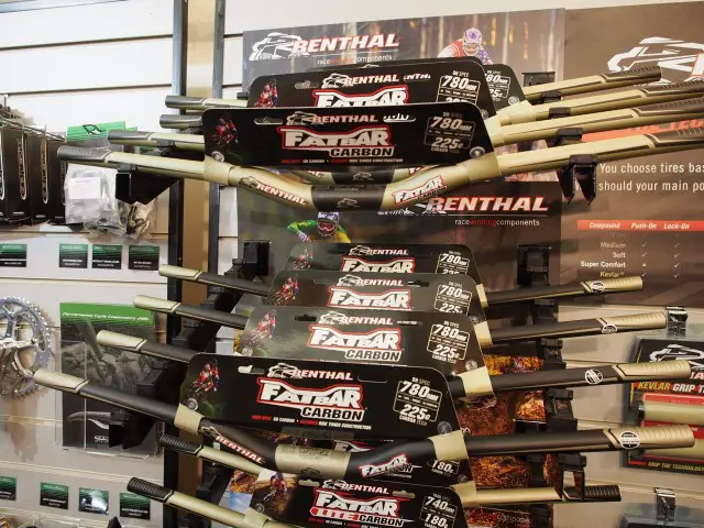 Renthal Fatbar carbon, now available in gold