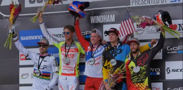 Aaron Gwin delights the American fans