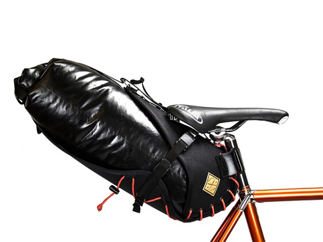 Nothing says "bikepacking" like a saddle-mounted rocket launcher.