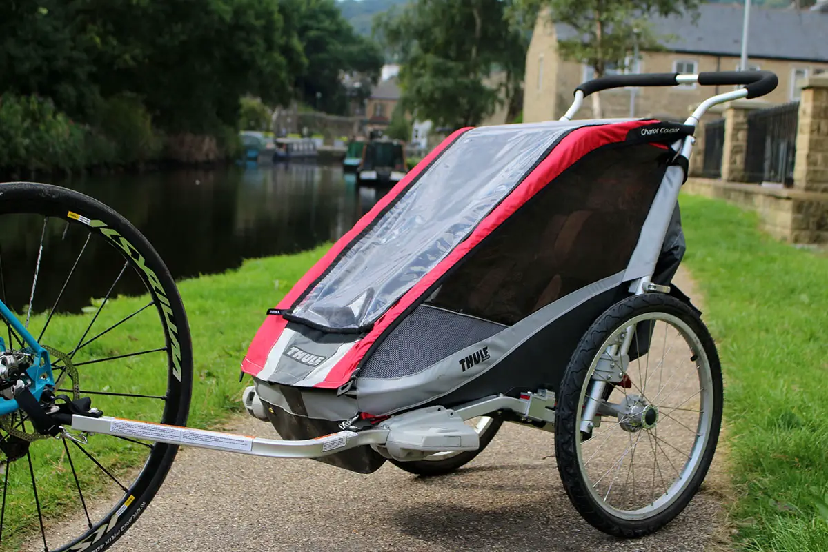 kaas persoon poort Thule Chariot Cougar One - REVIEW - Singletrack World Magazine
