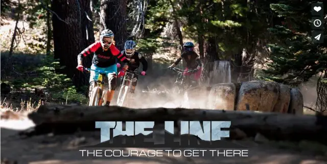 the line the courage to get there singletrack magazine video