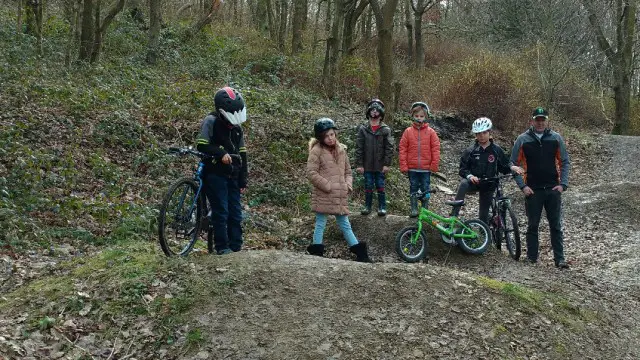 Wellholme Park, Brighouse, Bike Jumps, Kids