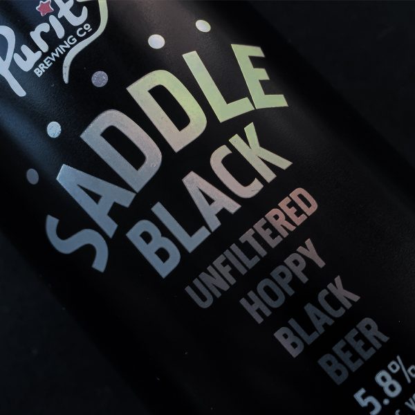 saddle black can