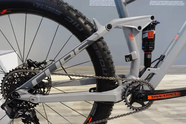 cube full suspension xc carbon bike ams fox kashima race face next 2017