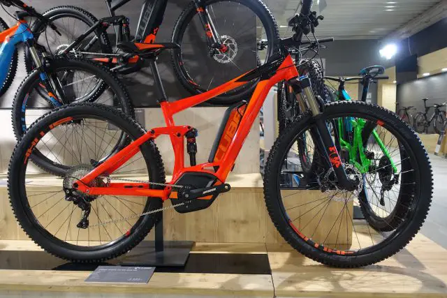 cube full suspension xc carbon bike ams fox kashima race face next 2017 ebike electric
