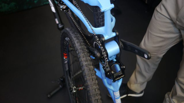 Pole folding enduro bike