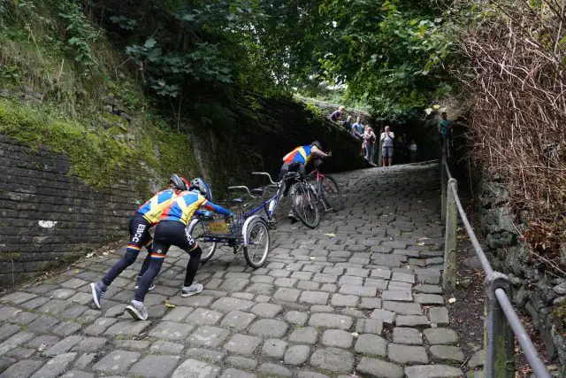 up the buttress cobble hebden bridge cyclocross montsercross uphill race grit mark