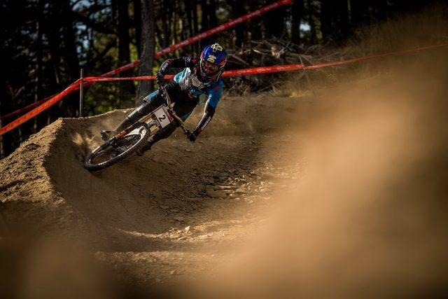 Danny Hart performs during the UCI DH World Tour in Vallnord, Andorra, 3 September, 2016 // Nathan Hughes/ Red Bull Content Pool // P-20160903-01824 // Usage for editorial use only // Please go to www.redbullcontentpool.com for further information. //