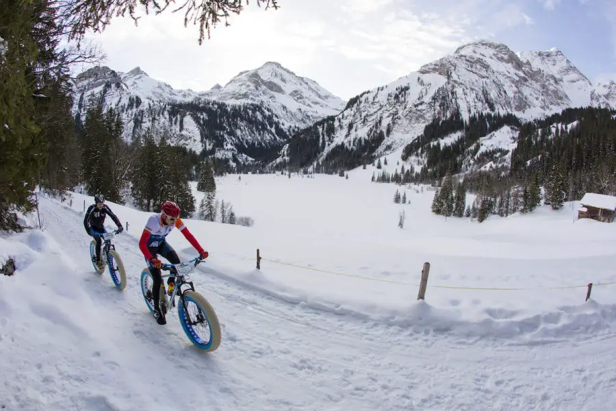 fat bike snow uci race switzerland