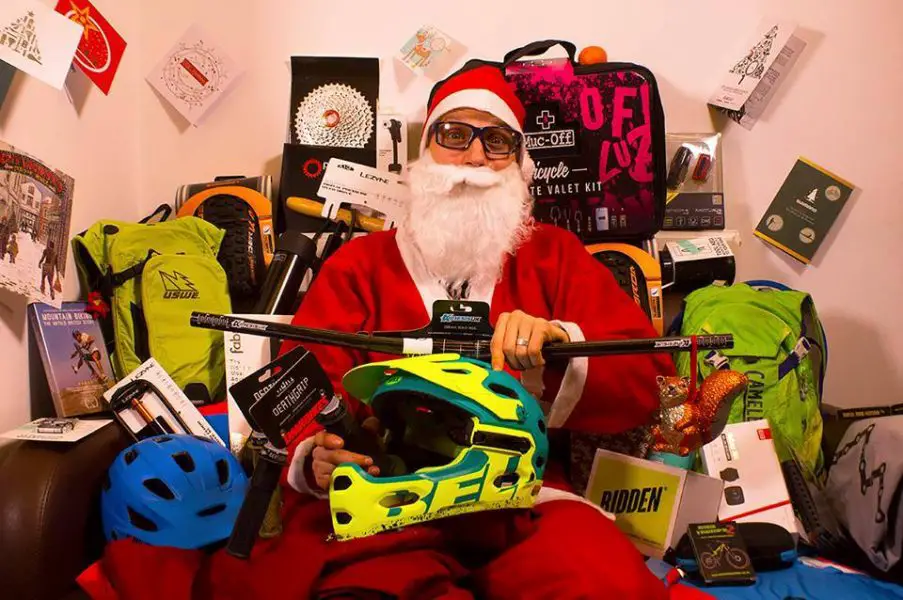 singletrack advent calendar giveaway competition santa wil