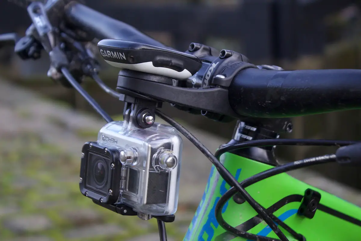 Bike Bicycle Bracket Handle Bar GPS Sports Camera Mount For GoPro 2 Garmin Edge 