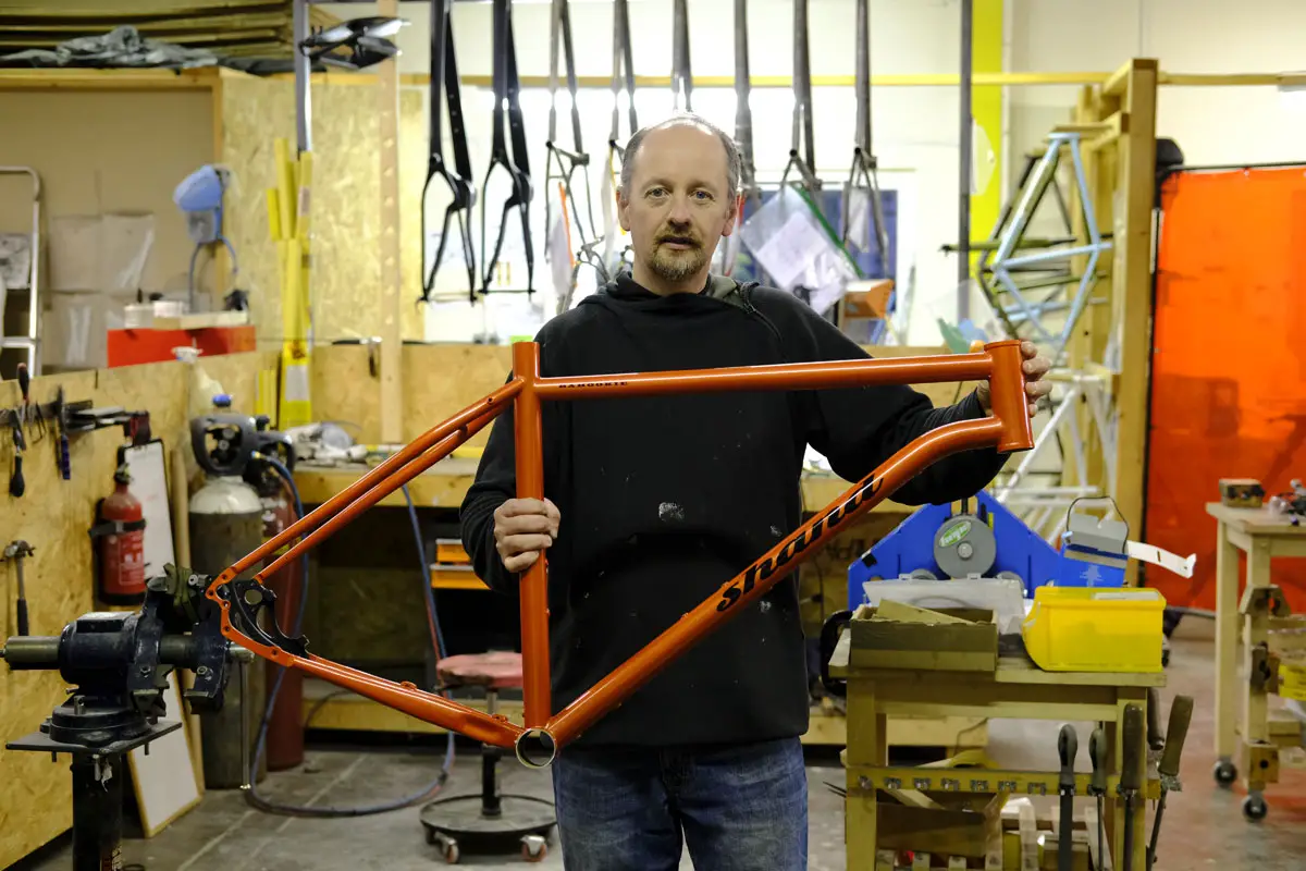 shand cycles, framebuilding, steel, scottish, made in britain, hardtail