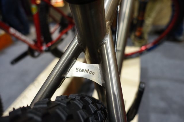 london bike show stanton hardtail reynolds steel 853 titanium sherpa slackline switchback plus 29in 29er frame cactus 