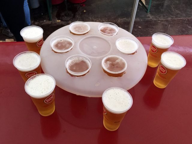 12 beers, 10 Euros