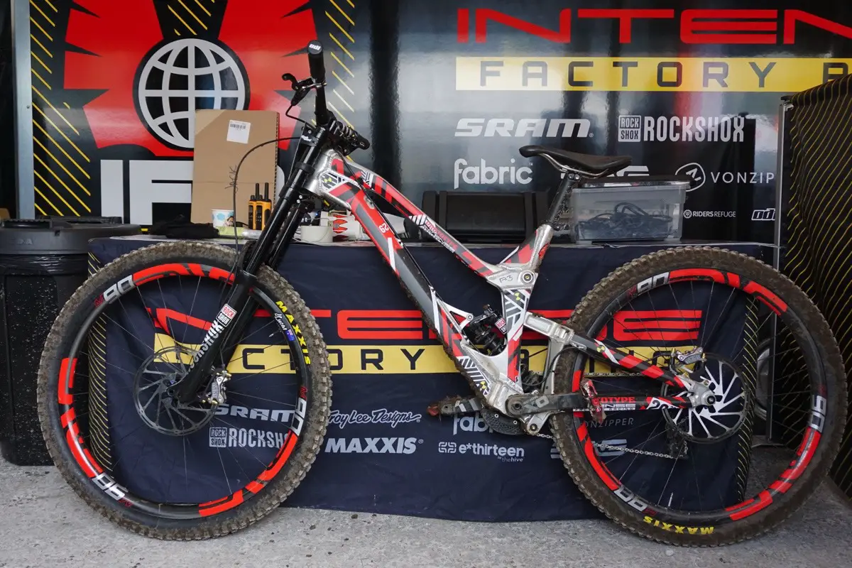 intense cycles 29er pro prototype world cup fort william jeff steber
