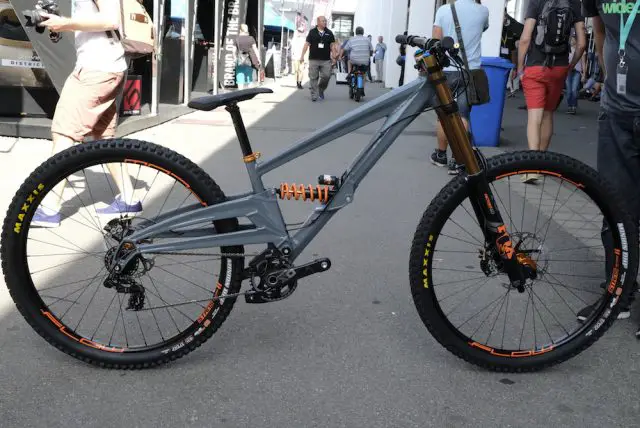 orange 29er prototype downhill coil