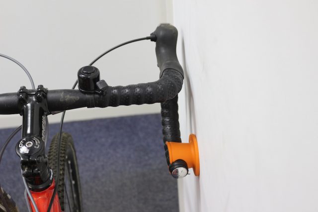 cycloross handlebar dropped wall mount