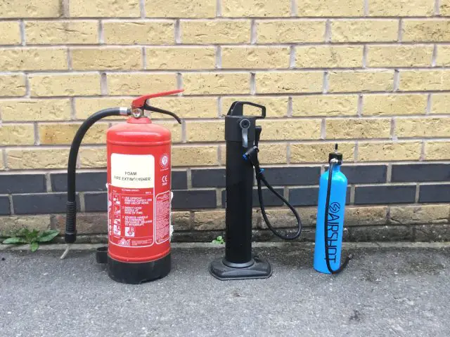 pro tubeless tyre inflator co2 fire extinguisher