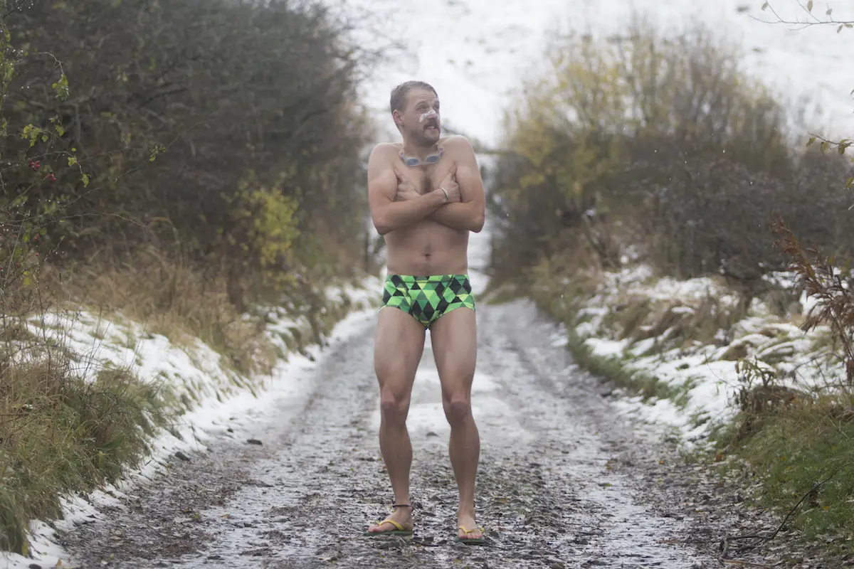 wil winter snow cold bathers budgie smugglers goggles