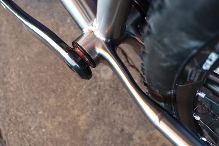 j.guillem titanium gravel bike