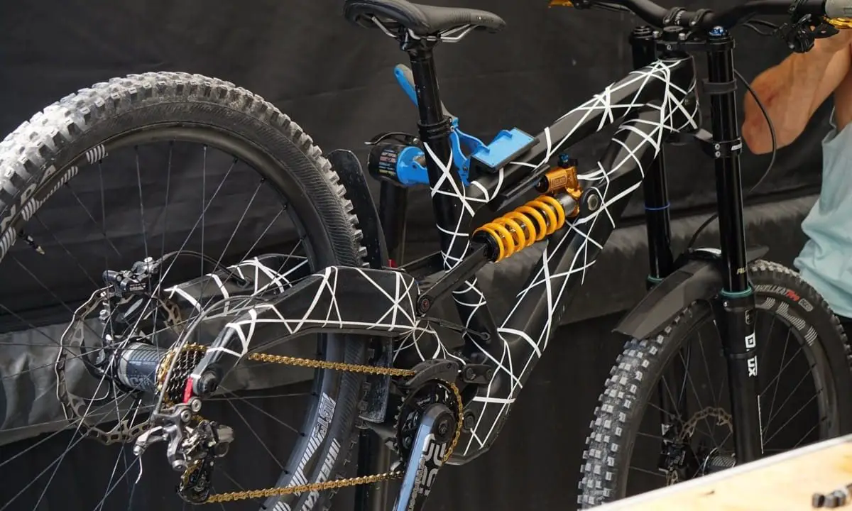 Polygon prototype downhill bike