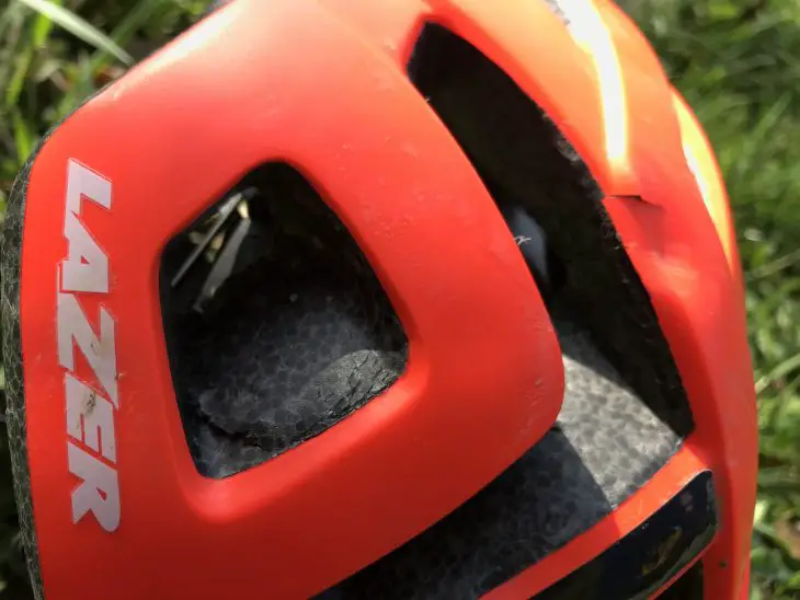 lazer roller helmet mips damage broken 