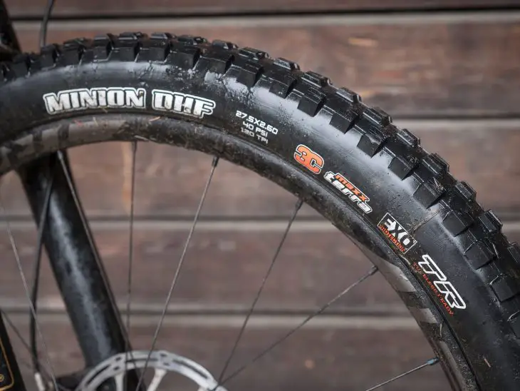 maxxis minion dhf 2.6in tyre ben gerrish specialized