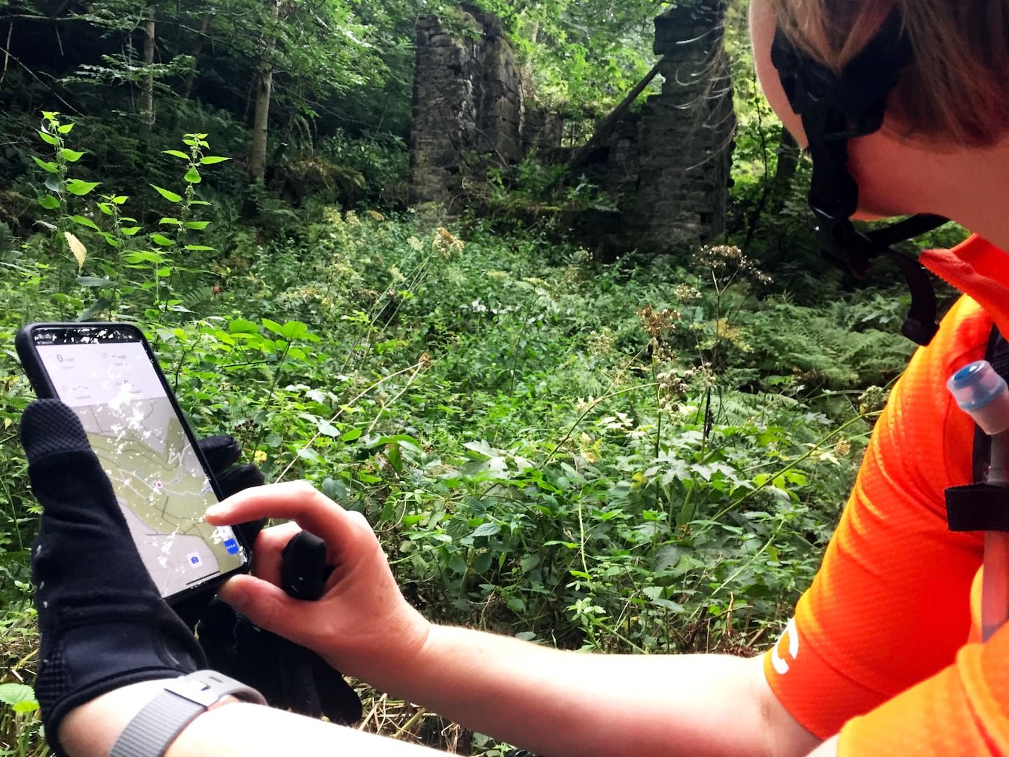 finding local trails with komoot singletrack magazine app