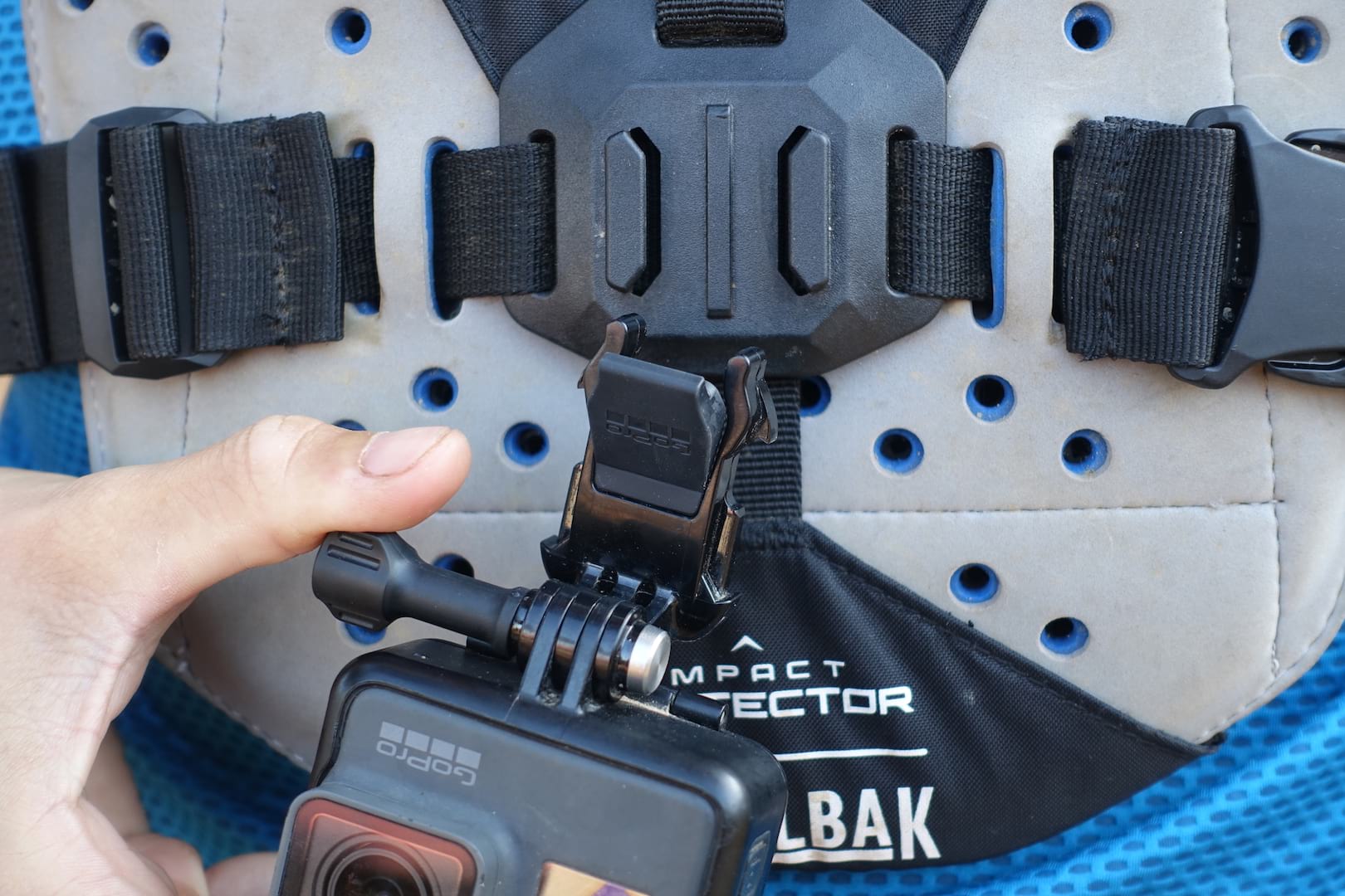 Skewer Yourself With A GoPro - Camelbak Protector Singletrack World Magazine