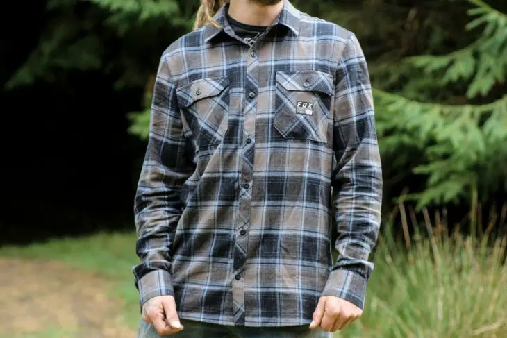 flannel shirt traildust fox plaid shirt